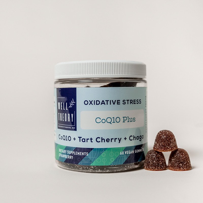 CoQ10 Gummy: Muscle Pain Relief + Heart Health + Oxidative Stress