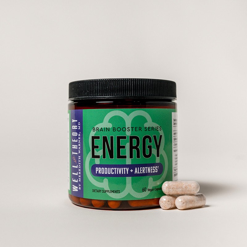 Energy Brain Booster: Lion’s Mane, Cordyceps, L-Tyrosine, ALCAR,& More