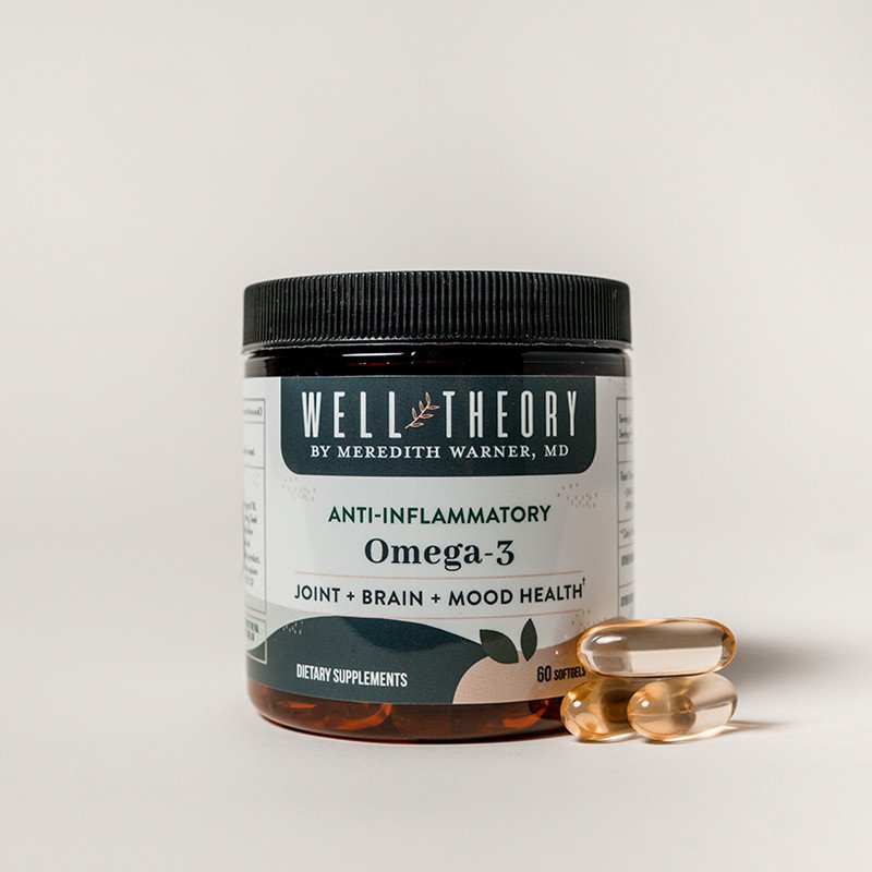 Super Omega-3 Softgels: Anti-Inflammatory + Brain & Mood Health + Pain Reliever