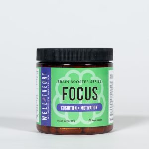 Focus Brain Booster: Rhodiola, Huperzine A, Bacopa Monnieri, Ashwagandha, Choline & More