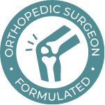 Teal circular icon with a stylized hand holding a wrench, symbolizing repair for wellness or supplement brands.