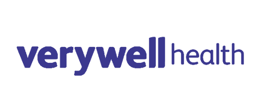 The Verywell Health logo in bold dark blue text on a white background.